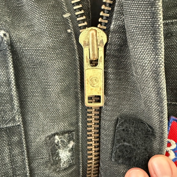 SUPER RARE VINTAGE Carhartt Arctic Jacket with Budweiser Patches - Picture 4 of 14